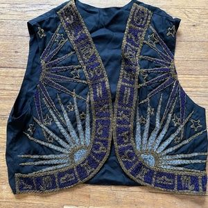 Beaded Astrological Vest